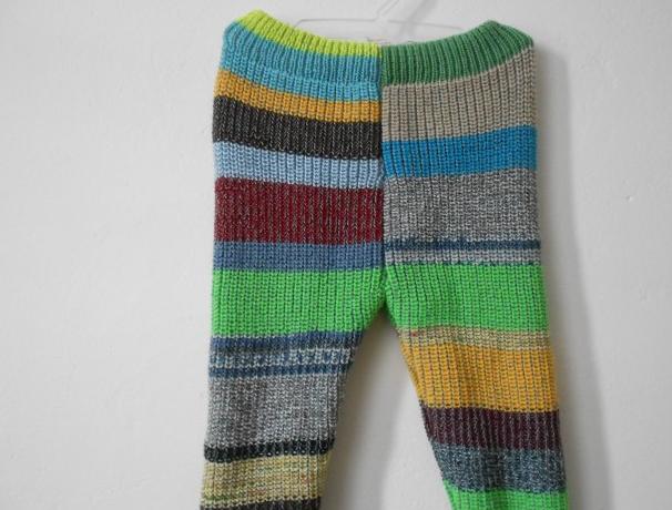 Dětské merino kamaše vel. 86-92 akryl vlna merino kamašky kojenec kamaše modrá zelená kluk holka kojenec 