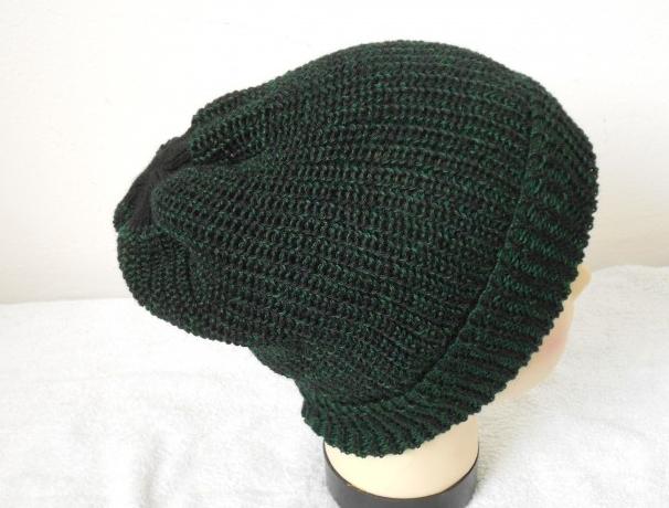 Větší čepice s merinem zelená čepice černá dámská zimní akryl merino pánská uni 