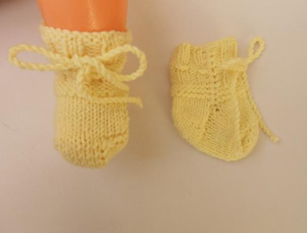 Kojenecké merino ponožky žlutá ponožky merino capáčky kojenec 