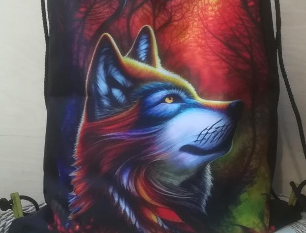 Batoh (stahovací vak) mýval