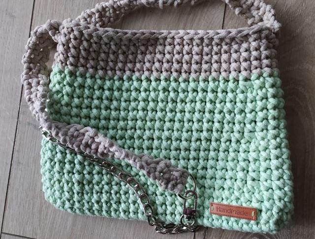 crossbody kabelka - světle šedá
