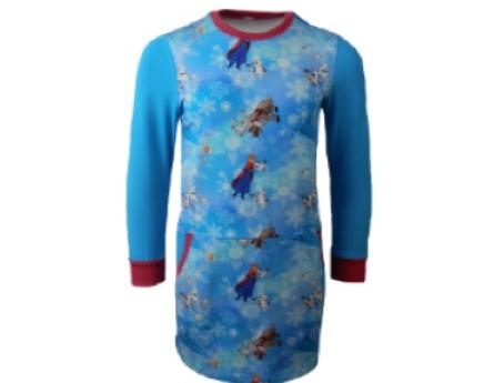 dívčí kalhotky modré puntík