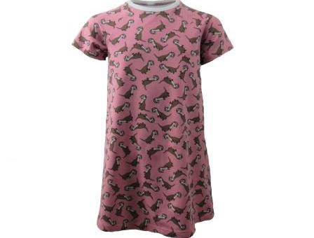 dívčí kalhotky modré puntík