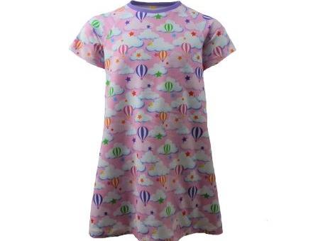 dívčí kalhotky modré puntík