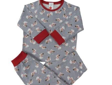 dívčí kalhotky modré puntík