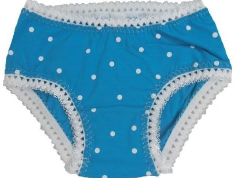 dívčí kalhotky mochomůrky modré