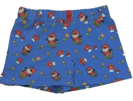 dívčí kalhotky modré puntík