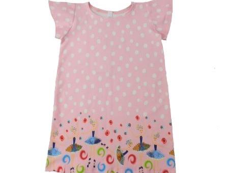 dívčí kalhotky modré puntík