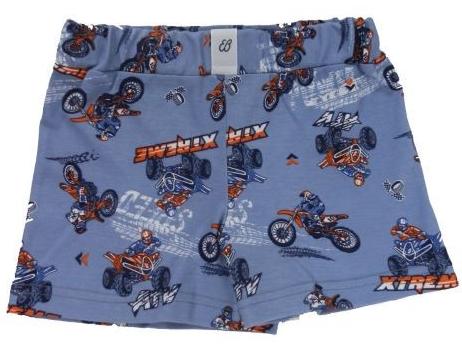 dívčí kalhotky modré puntík