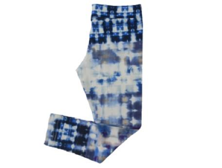 dívčí kalhotky modré puntík