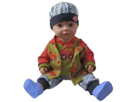 dívčí kalhotky modré puntík