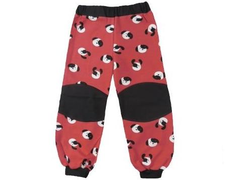 dívčí kalhotky modré puntík