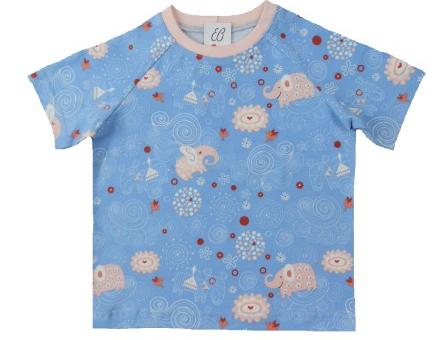 dívčí kalhotky modré puntík