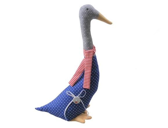 dívčí kalhotky modré puntík