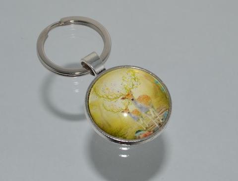 Přívěsek na klíče - jeleni (3494)