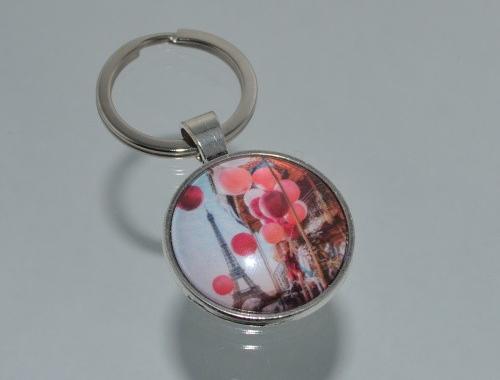 Přívěsek na klíče - Paříž (3543) přívěsek přívěšek klíče klíč klíčenka francie barevný paříž paris přívěsek na klíče přívěšek na klíče v paříti 