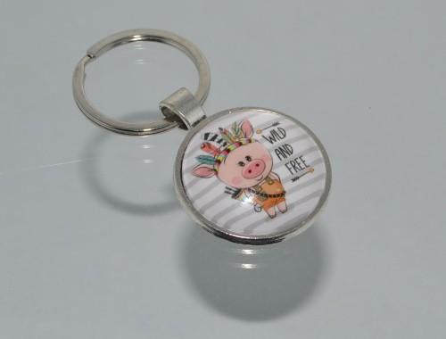 Přívěsek na klíče - prasátko (3666) přívěsek přívěšek klíče klíč klíčenka barevný přívěsky přívěšky prasátko na klíče přívěsek na klíče přívěseknaklíče naklíče 