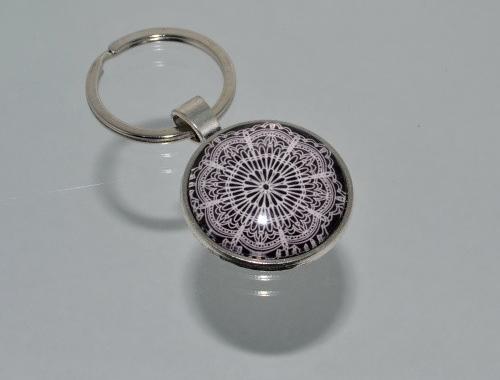 Přívěsek na klíče - mandala (3672)
