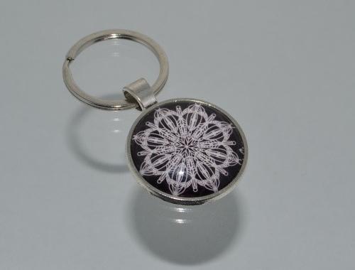 Přívěsek na klíče - mandala (3749)