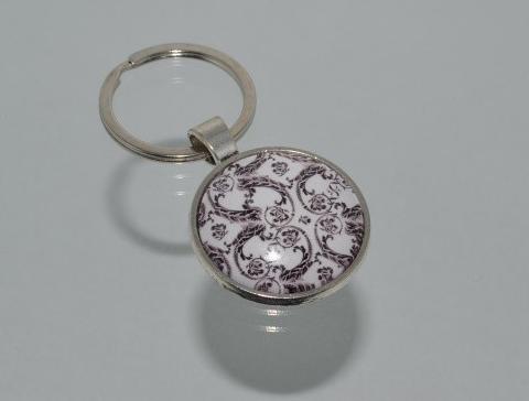 Přívěsek na klíče-černobílý (3754) přívěsek ornament přívěšek klíče klíč klíčenka barevný vzor ornamenty vzory přívěsky přívěšky černobílý na klíče přívěsek na klíče bíločerný přívěseknaklíče naklíče 