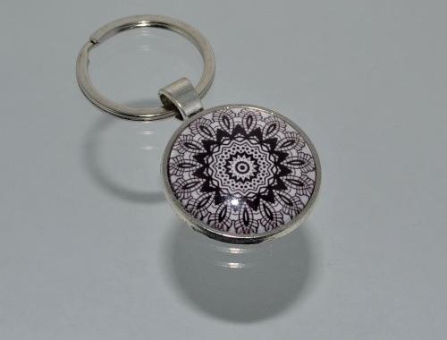 Přívěsek na klíče - mandala (3808) přívěsek přívěšek klíče klíč klíčenka barevný mandala přívěsek na klíče přívěšek na klíče mandaly 