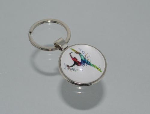 Přívěsek na klíče - baletka (3841) přívěsek přívěšek klíče klíč klíčenka barevný balet baletka přívěsek na klíče přívěšek na klíče 