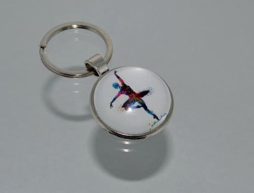 Přívěsek na klíče - baletka (3842) přívěsek přívěšek klíče klíč klíčenka barevný balet baletka přívěsek na klíče přívěšek na klíče 