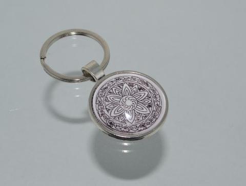 Přívěsek na klíče - mandala (3875)