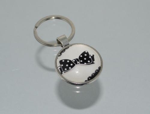 Přívěsek na klíče - mašlička (3888)