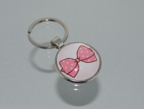 Přívěsek na klíče - mašlička (3893)