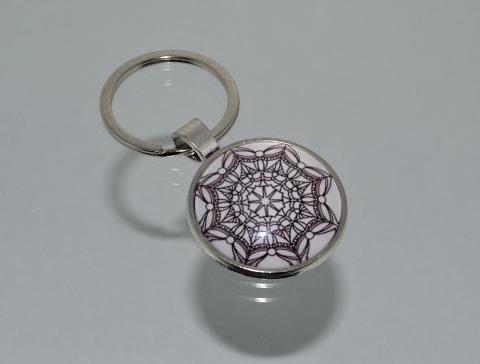 Přívěsek na klíče - mandala (3902) přívěsek přívěšek klíče klíč klíčenka barevný mandala přívěsek na klíče přívěšek na klíče mandaly 