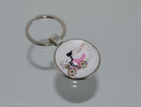 Přívěsek na klíče - víla (3907)