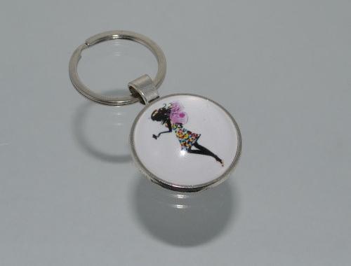 Přívěsek na klíče - víla (3914) přívěsek víla panenka přívěšek klíče klíč klíčenka barevný přívěsek na klíče přívěšek na klíče jako panenka 