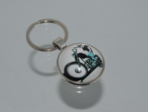 Přívěsek na klíče - motorka (3934)