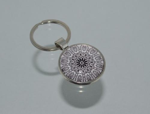 Přívěsek na klíče - mandala (3938)