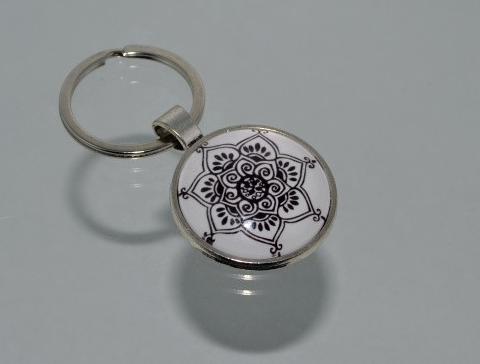 Přívěsek na klíče - mandala (3946) přívěsek přívěšek klíče klíč klíčenka barevný mandala přívěsek na klíče přívěšek na klíče mandaly 