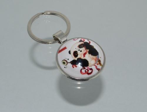 Přívěsek na klíče - panda (3956) přívěsek přívěšek klíče klíč klíčenka panda barevný pandy přívěsek na klíče přívěšek na klíče 