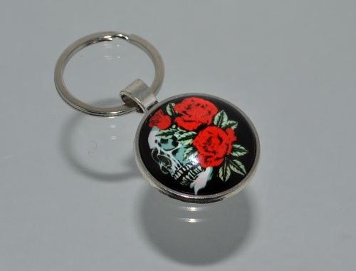 Přívěsek na klíče - lebka (3966) přívěsek přívěšek klíče klíč klíčenka barevný lebka přívěsek na klíče lebky přívěšek na klíče 