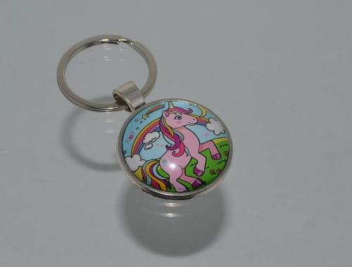 Přívěsek na klíče jednorožec (4017) přívěsek přívěšek klíče klíč klíčenka barevný jednorožec přívěsek na klíče unicorn přívěšek na klíče jednorožci 