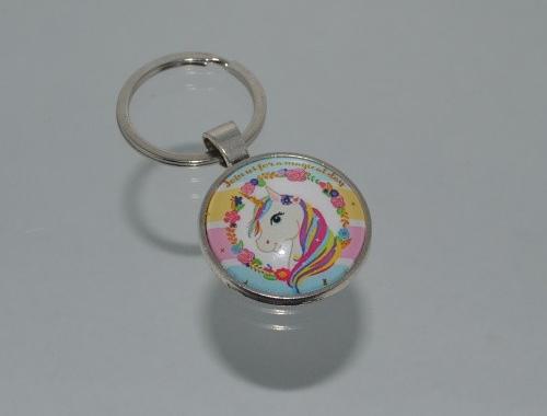 Přívěsek na klíče jednorožec (4019) přívěsek přívěšek klíče klíč klíčenka barevný jednorožec přívěsek na klíče unicorn přívěšek na klíče jednorožci 