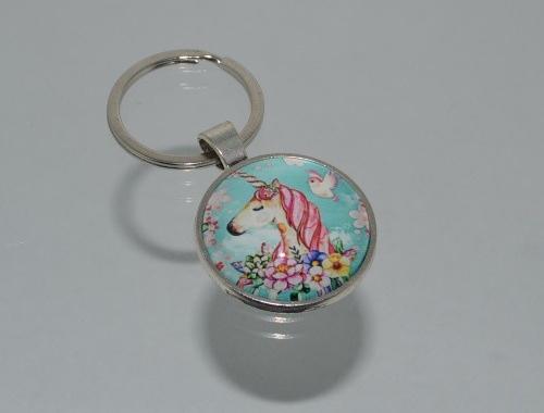 Přívěsek na klíče jednorožec (4021) přívěsek přívěšek klíče klíč klíčenka barevný jednorožec přívěsek na klíče unicorn přívěšek na klíče jednorožci 