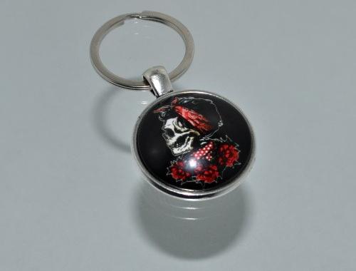Přívěsek na klíče - lebka (4059) přívěsek přívěšek klíče klíč klíčenka barevný lebka přívěsek na klíče lebky přívěšek na klíče 