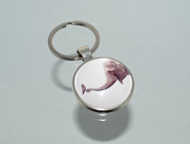 Přívěsek na klíče - slon (4125) přívěsek přívěšek klíče klíč klíčenka barevný slon sloni sloní přívěsek na klíče přívěšek na klíče elephant 