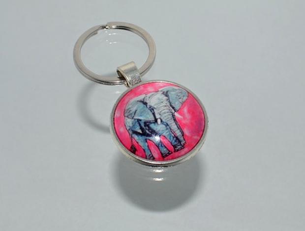 Přívěsek na klíče - slon (4126) přívěsek přívěšek klíče klíč klíčenka barevný slon sloni sloní přívěsek na klíče přívěšek na klíče elephant 