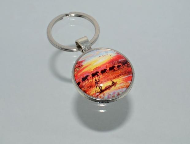 Přívěsek na klíče - sloni (4127) přívěsek přívěšek klíče klíč klíčenka barevný slon sloni sloní přívěsek na klíče přívěšek na klíče elephant 