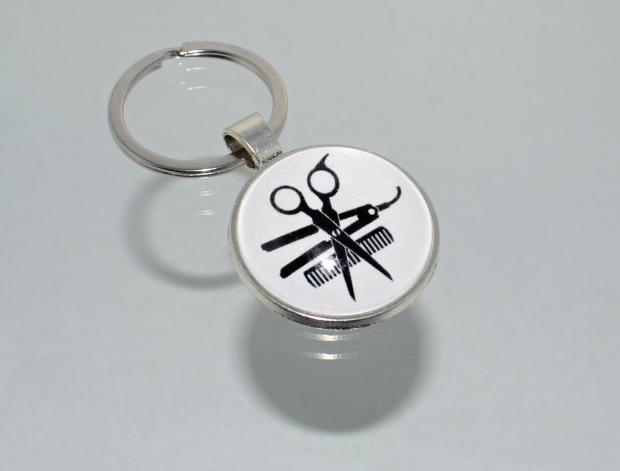 Přívěsek na klíče - kadeřník (4136)