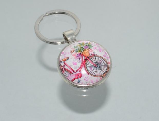 Přívěsek na klíče - kolo (4150) přívěsek přívěšek klíče klíč klíčenka barevný kolo kola cyklista cyklistický přívěsek na klíče přívěšek na klíče cyklo cyklistka 