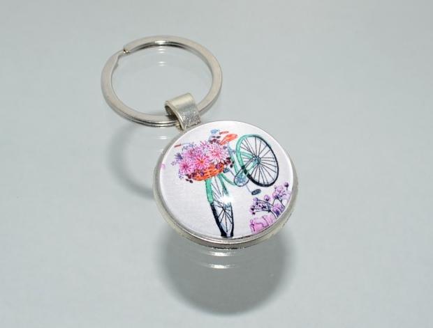 Přívěsek na klíče - kolo (4151) přívěsek přívěšek klíče klíč klíčenka barevný kolo kola cyklista cyklistický přívěsek na klíče přívěšek na klíče cyklo cyklistka 