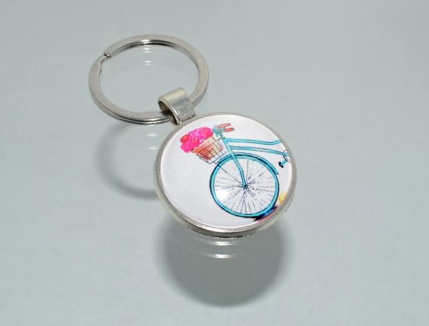 Přívěsek na klíče - kolo (4157) přívěsek přívěšek klíče klíč klíčenka barevný kolo kola cyklista cyklistický přívěsek na klíče přívěšek na klíče cyklo cyklistka 