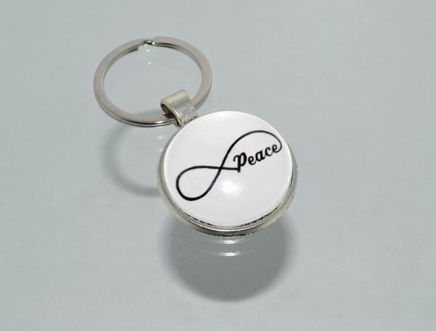 Přívěsek na klíče- nekonečno (4237) přívěsek přívěšek klíče klíč klíčenka barevný znak symbol přívěsek na klíče nekonečno přívěšek na klíče nekonečný 